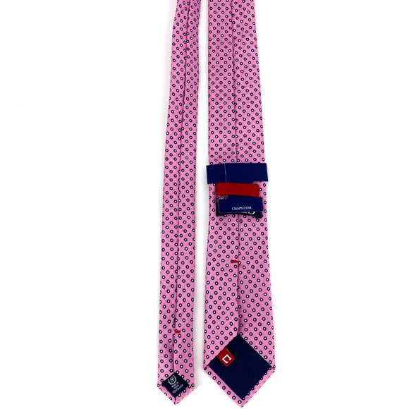 CHAPS Pink Circle Dot Tie NWT - Picture 13 of 15